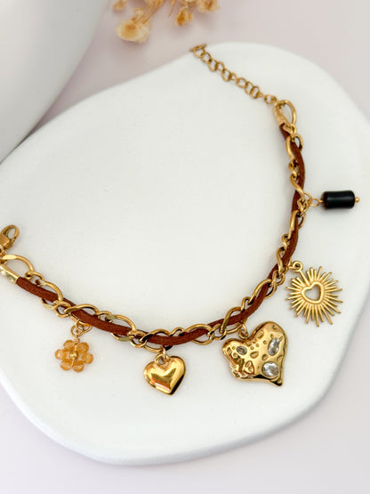 PULSERA MARRON