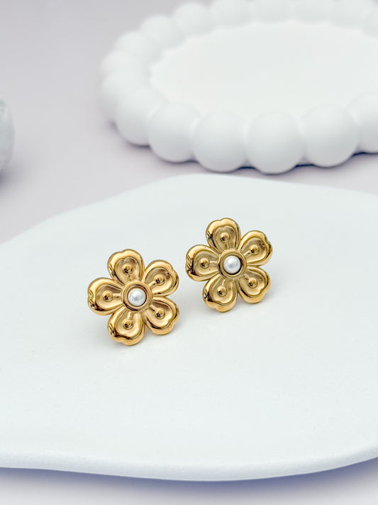 PENDIENTES FLOR