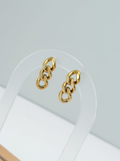PENDIENTES TRENZA