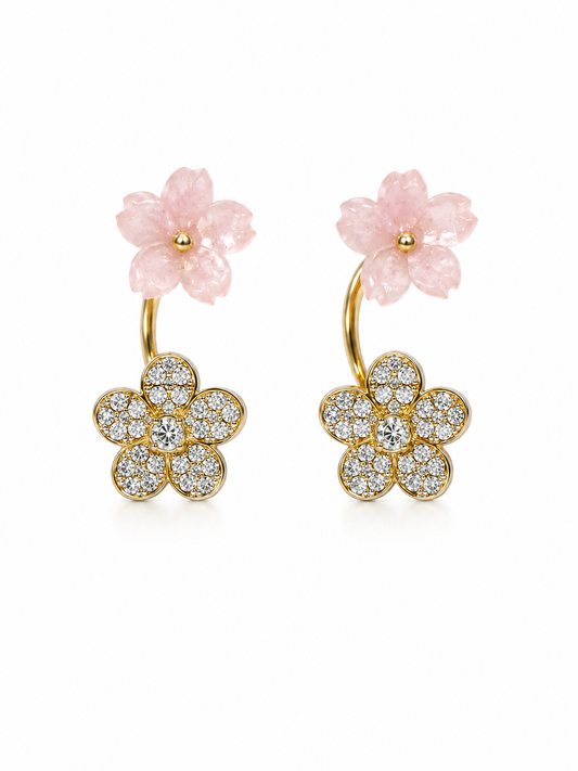 PENDIENTES FLOR
