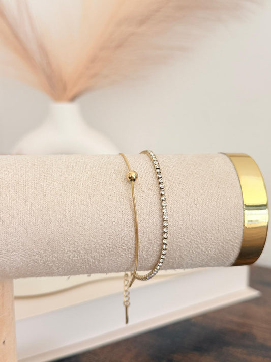PULSERA BRILLOS