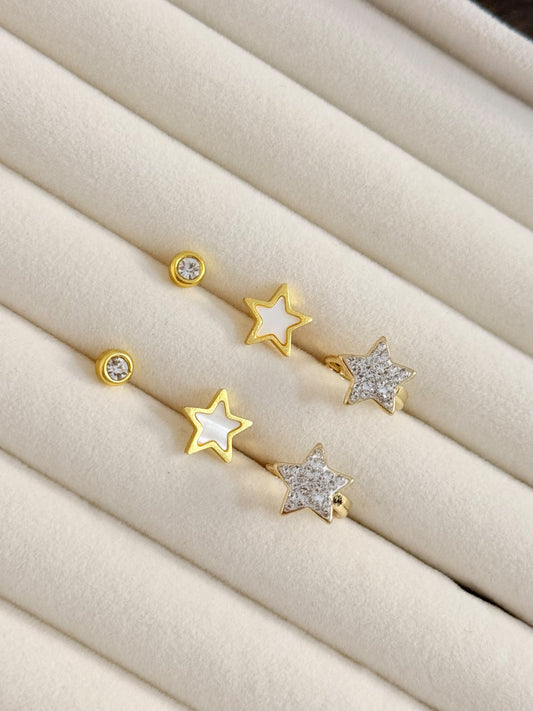 PENDIENTES ESTRELLA